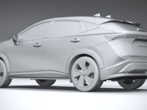 Nissan Ariya 2021 3D Model