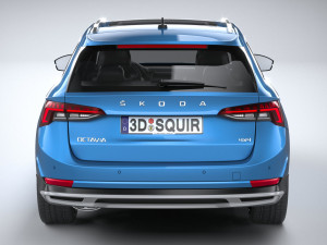 Skoda Octavia Scout 2020 3D मॉडल