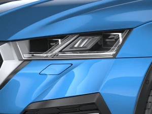 स्कोडा ऑक्टेविया स्काउट 2020 3D मॉडल