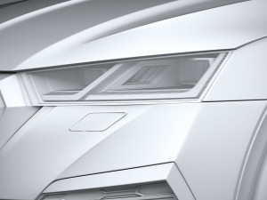 Skoda Octavia Scout 2020 3D मॉडल