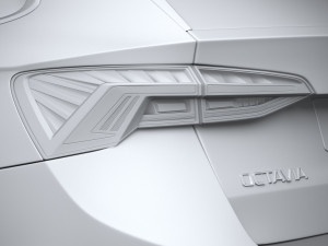 Skoda Octavia Scout 2020 3D मॉडल