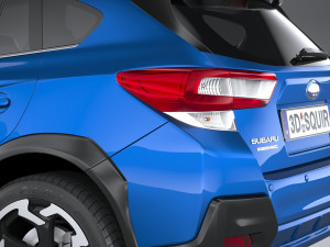 Subaru Crosstrek 2021 3D Model
