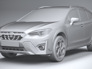 Subaru Crosstrek 2021 3D Model