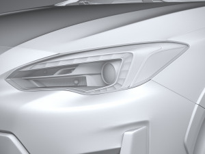 Subaru Crosstrek 2021 3D Model