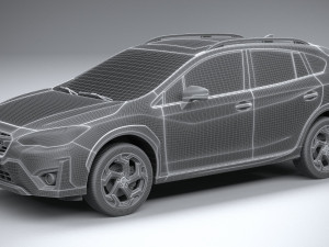 Subaru Crosstrek 2021 3D Model