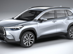 Toyota Corolla Cross 2021 3D 모델
