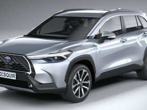Toyota Corolla Cross 2021 3Dモデル