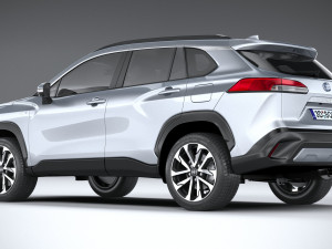 Toyota Corolla Cross 2021 3Dモデル