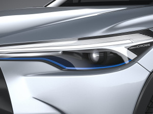 Toyota Corolla Cross 2021 3Dモデル