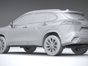Toyota Corolla Cross 2021 3Dモデル