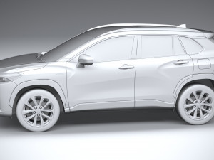 Toyota Corolla Cross 2021 3Dモデル
