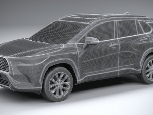 Toyota Corolla Cross 2021 3Dモデル