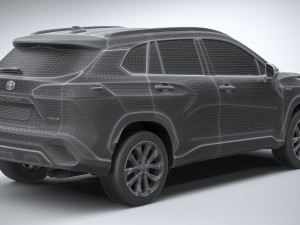 Toyota Corolla Cross 2021 3Dモデル