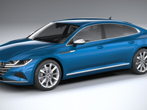 Volkswagen Arteon Hybrid 2021 3D Модель