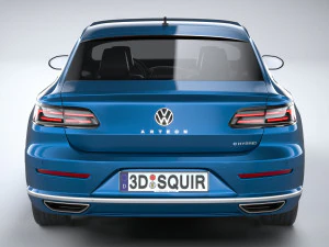 Volkswagen Arteon Hybrid 2021 3D Model