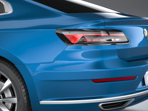 Volkswagen Arteon Hybrid 2021 3D Modell