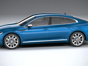 Volkswagen Arteon Hybrid 2021 3D Model
