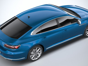 Volkswagen Arteon Hybrid 2021 3D Modell