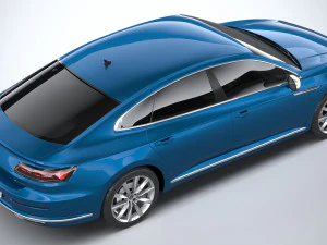 Volkswagen Arteon Hybrid 2021 3D Model