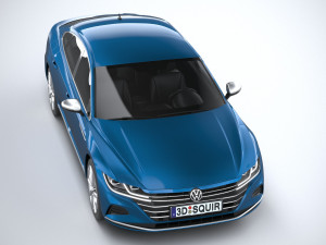 Volkswagen Arteon Hybrid 2021 3D Modell