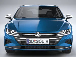 Volkswagen Arteon Hybrid 2021 3D Model