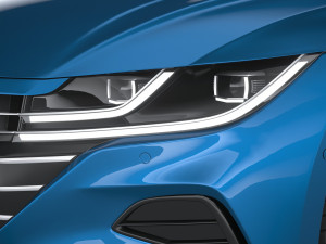 Volkswagen Arteon Hybrid 2021 3D Modell