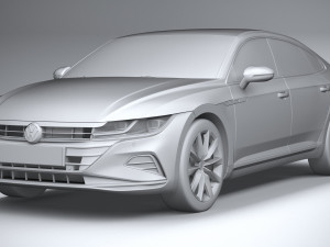 Volkswagen Arteon Hybrid 2021 3D Modell