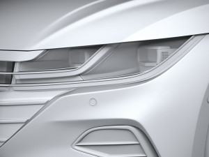 Volkswagen Arteon Hybrid 2021 3D Modell