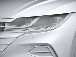 Volkswagen Arteon Hybrid 2021 3D Model
