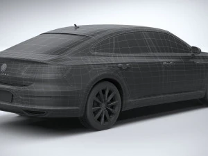 Volkswagen Arteon Hybrid 2021 3D Model