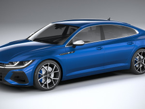 Volkswagen Arteon R 2021 3D Model
