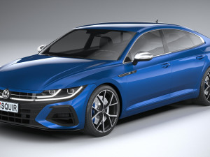 Volkswagen Arteon R 2021 3D मॉडल