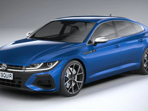 Volkswagen Arteon R 2021 3D Model