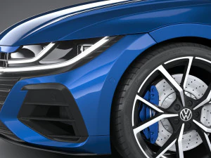 Volkswagen Arteon R 2021 3D Model