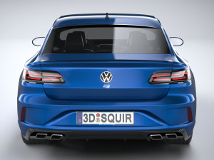 Volkswagen Arteon R 2021 3D मॉडल