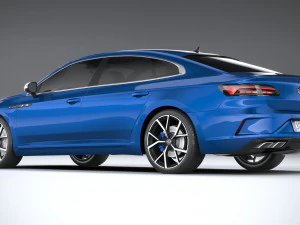 Volkswagen Arteon R 2021 3D Model