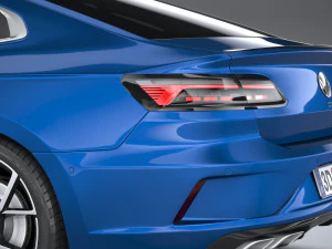 Volkswagen Arteon R 2021 3D Model