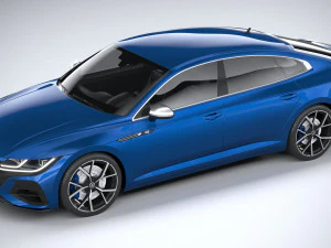 Volkswagen Arteon R 2021 3D Model