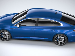 Volkswagen Arteon R 2021 3D मॉडल