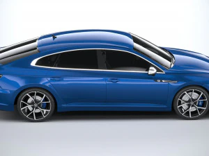 Volkswagen Arteon R 2021 3D Model