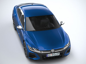Volkswagen Arteon R 2021 3D मॉडल
