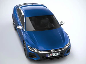 Volkswagen Arteon R 2021 3D Model