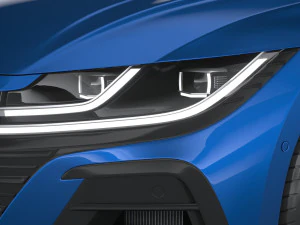 Volkswagen Arteon R 2021 3D Model