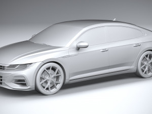Volkswagen Arteon R 2021 3D मॉडल