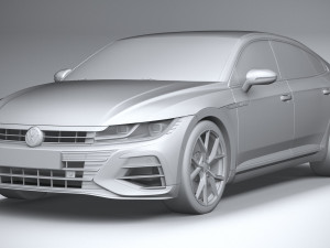 Volkswagen Arteon R 2021 3D मॉडल