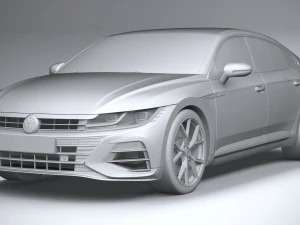 Volkswagen Arteon R 2021 3D Model