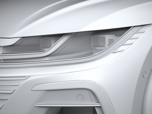 Volkswagen Arteon R 2021 3D मॉडल