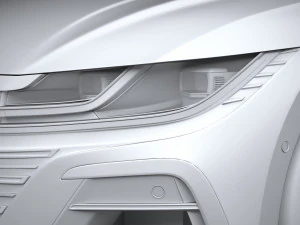 Volkswagen Arteon R 2021 3D Model
