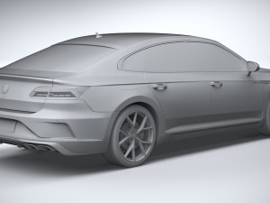 Volkswagen Arteon R 2021 3D मॉडल