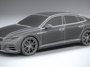 Volkswagen Arteon R 2021 3D मॉडल